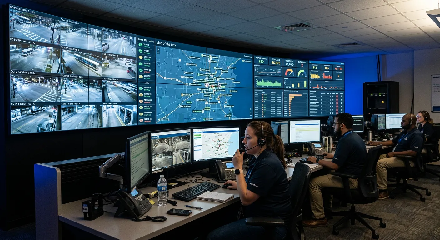 Vision Control Panel Vision Control Centre | Centralised Fleet Monitoring | Edge Telematics